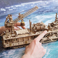 UGears Research Vessel additional image