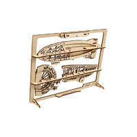UGears Zeppelin 2.5D Wooden Puzzle Kit additional image