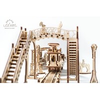 UGears Tram Line Wooden Model Kit additional image