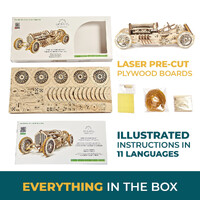 UGears U-9 Grand Prix Car Model additional image
