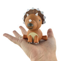 Wooden Triceratops Bobbler additional image
