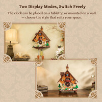 Retro Series Cuckoo Clock Construction Kit 2163pc additional image