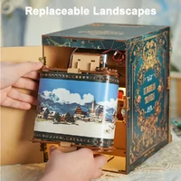 European Travels Infinity Train Cabin 3D DIY Book Nook additional image
