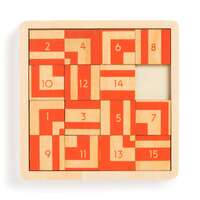 Frank LLoyd Wright Imperial Hotel 2 in 1 Sliding Wood Puzzle additional image