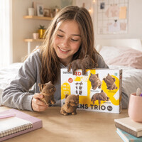 Kittens Trio 3-in-1 3D Cardboard Puzzle additional image