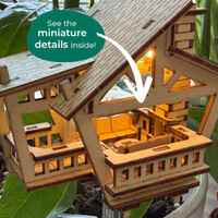 Lost Cabin DIY Mini Treehouse Model Kit additional image