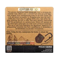 Project Genius Egyptian Pin Lock Puzzle additional image