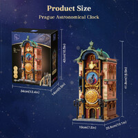 Retro Series Prague Astronomical Clock Construction Set additional image