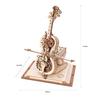 ROKR Magic Cello Mechanical Music Box Model Kit additional image