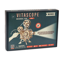 Robotime Mechanical Gears Vitascope Vintage Movie Projector additional image