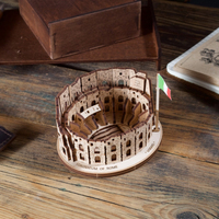 UGears Rome Colosseum Mini Wooden Model Kit additional image