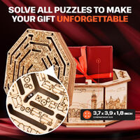 Secret Maze Wooden Puzzle Box additional image