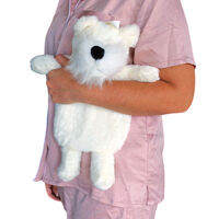 Terrier Plush Hot Water Bottle additional image