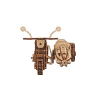 UGears Hagrid's Flying Motorbike with Sidecar Model Kit additional image