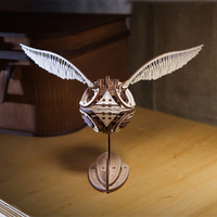 UGears Harry Potter Golden Snitch Mechanical Model Kit additional image