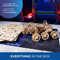 UGears Manned Mars Rover Wooden Model Kit additional image