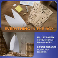 UGears Ocean Beauty Yacht Model Kit additional image