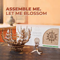 UGears Mechanical Flower additional image