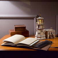 UGears Split Rock Lighthouse Wooden Model Kit additional image