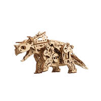 UGears Triceratops Wooden Model Kit additional image