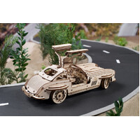 UGears Winged Sports Coupe Wooden Model Kit additional image