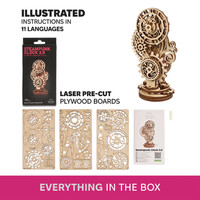 UGears Steampunk Clock additional image