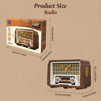 Retro Collection Wireless Radio Construction Set additional image