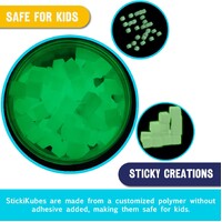 StickiKubes Glow in the Dark Tub additional image