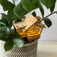 Lost Cabin DIY Mini Treehouse Model Kit additional image