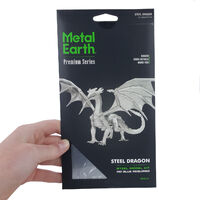 Metal Earth ICONX Steel Dragon Model Kit additional image