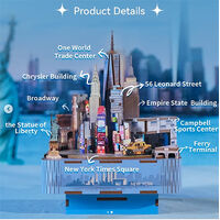 New York 3D Rotating Music Box Kit additional image