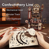ROKR Chocolate Factory Marble Run additional image