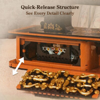 Retro Collection Hand Crank Sewing Machine Construction Set additional image