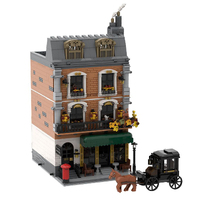 Sherlock Holmes 221B Baker Street Model Building Kit Apartment 3087pc additional image
