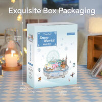Snow World 3D DIY Rotating Music Box Kit additional image