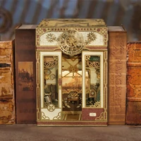 Steam Fantasy Infinity Train Cabin 3D DIY Book Nook additional image