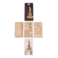 UGears Statue of Liberty Mini Wooden Model Kit additional image