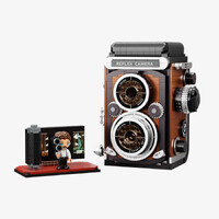 Retro Collection Twin Lens Reflex Camera Construction Set additional image