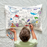 Colour and Learn Under the Sea Pillowcase additional image