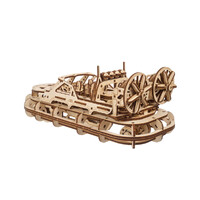 UGears Rescue Hovercraft Wooden Model Kit additional image