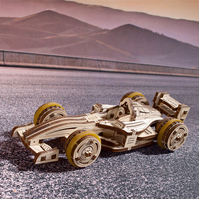 UGears Compact Racer Model Kit additional image