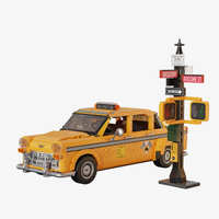 Joyside Series New York Yellow Cab Model Kit 1601pc additional image