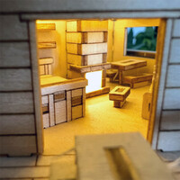 Woodland Outpost DIY Treehouse Model Kit additional image
