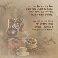 Retro Coffee Grinder Construction Set 446pcs additional image