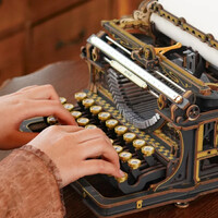ROKR Mechanical Models Classic Typewriter additional image