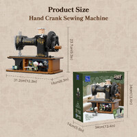Retro Collection Hand Crank Sewing Machine Construction Set additional image