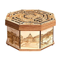 Secret Maze Wooden Puzzle Box additional image