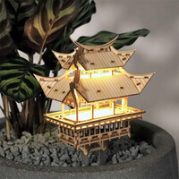 Temple of Gratitude DIY Treehouse Model Kit additional image