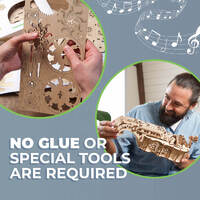 UGears Hurdy Gurdy additional image