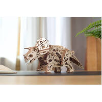 UGears Triceratops Wooden Model Kit additional image